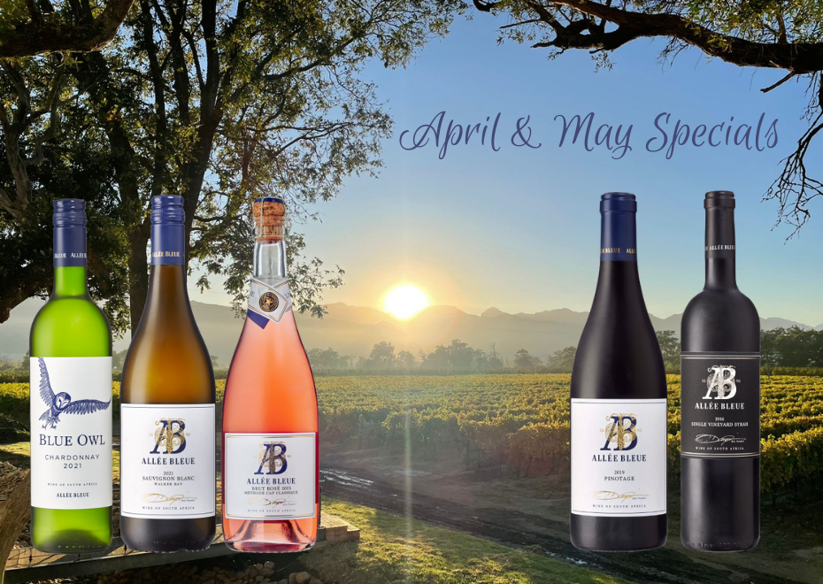April & May 2022 Wine Specials