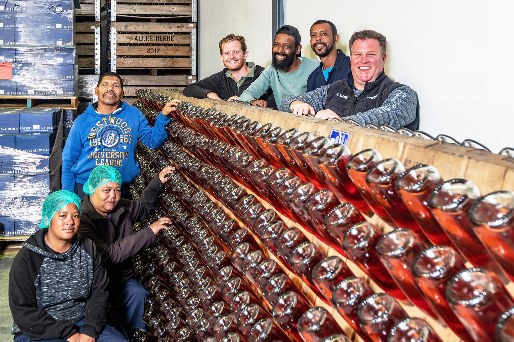 Van Zyl & Production team